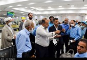 اعزام اولین گروه پرواز حجاج سرزمین وحی جنوب کشور- شیراز