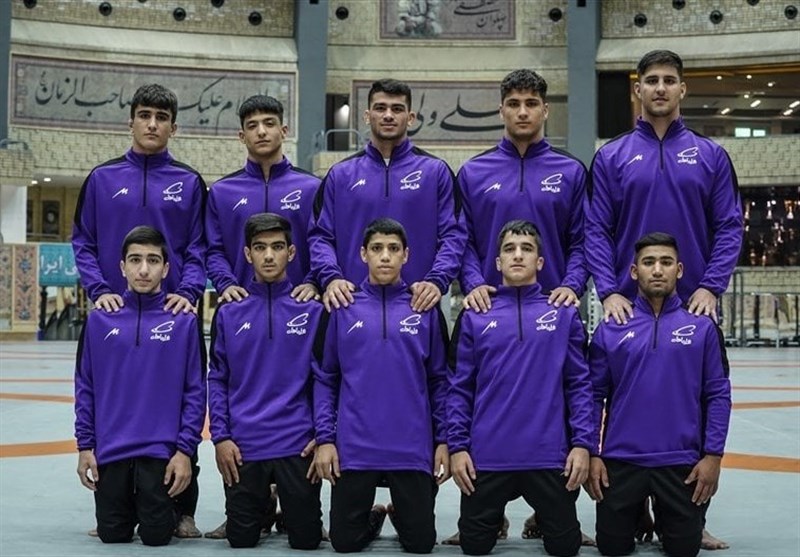 نایب قهرمانی ایران در مسابقات کشتی فرنگی نوجوانان آسیا