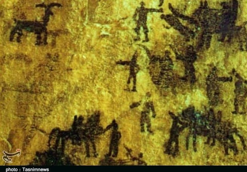 گزارش| نخستین نقاشی‌های ایران در میان یادگارهای زغالی/ رنگ از رخ سنگ‌نگاره‌های 4 هزار ساله رفت + عکس و فیلم