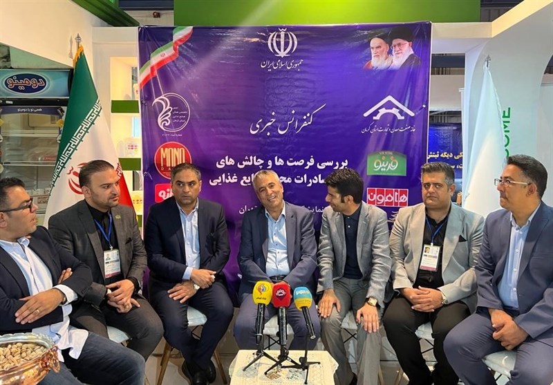 حضور برندهای صنایع غذایی کرمان در نمایشگاه بین المللی اگروفود 2022