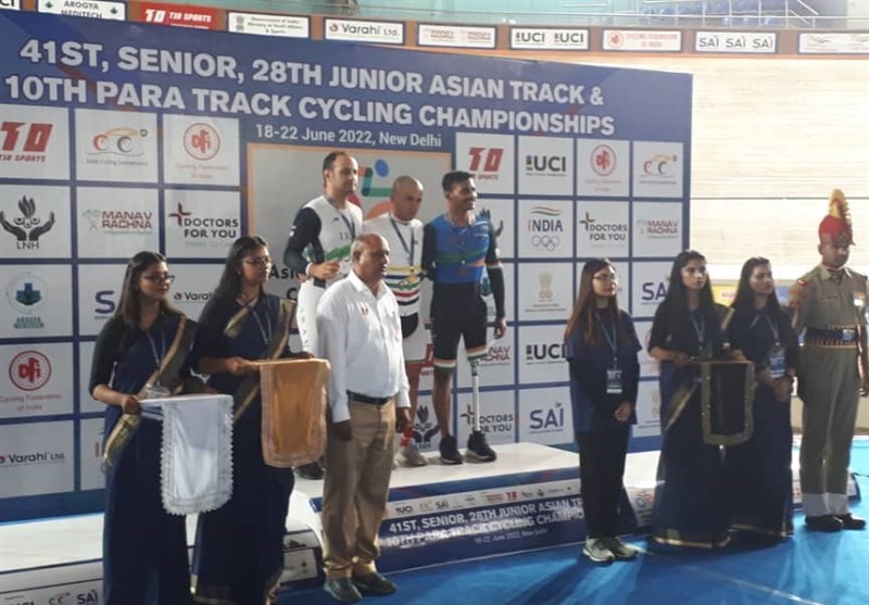 ۶ مدال، سهم دوچرخه‌سواری ایران در مسابقات قهرمانی پیست آسیا