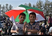 گردهمایی بزرگ «سلام فرمانده» در یاسوج/ ابراز ارادت دهه نودی‌ها به امام زمان(عج) + تصویر
