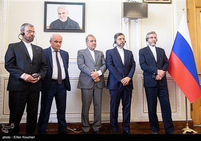 نشست خبری وزرای امور خارجه ایران و روسیه