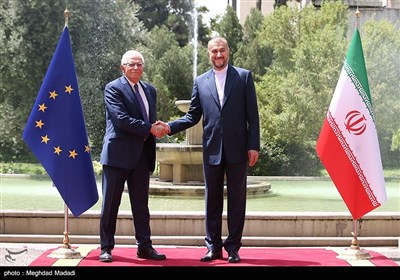 دیدار مسئول سیاست خارجی اتحادیه اروپا با وزیر امور خارجه- عک ...
