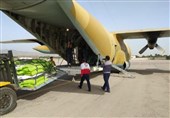 دومین هواپیمای کمک‌های امدادی هلال احمر از خراسان رضوی عازم افغانستان شد