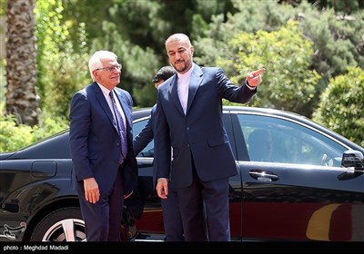 دیدار مسئول سیاست خارجی اتحادیه اروپا با وزیر امور خارجه- عک ...