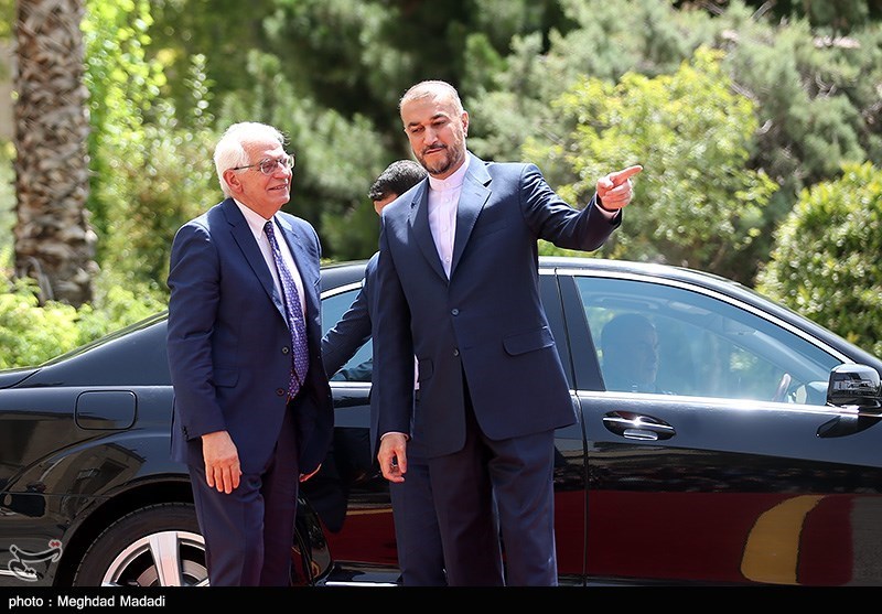 دیدار مسئول سیاست خارجی اتحادیه اروپا با وزیر امور خارجه- عک ...