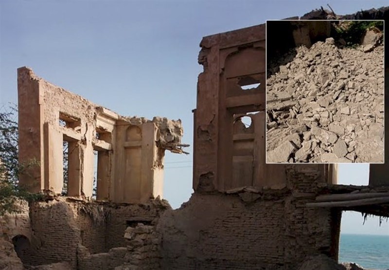 تخریب 30 درصدی قلعه &quot;آل علی&quot; بر اثر زلزله چارک