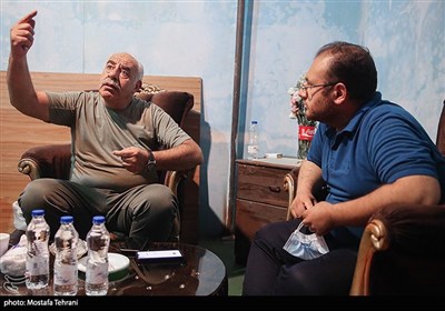  مصاحبه با مرتضی رستمی در حاشیه پشت صحنه برنامه تلویزیونی فامیل بازی