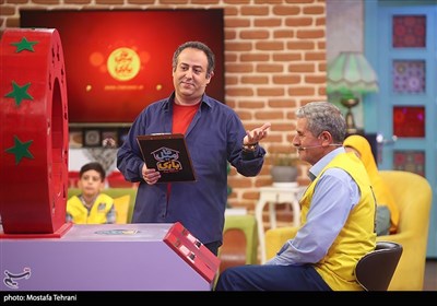  ابراهیم شفیعی مجری برنامه تلویزیونی فامیل بازی