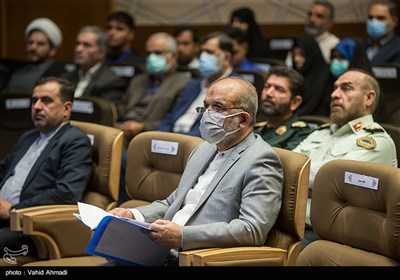  احمد وحیدی وزیر کشور در مراسم بزرگداشت روز جهانی مبارزه با مواد مخدر