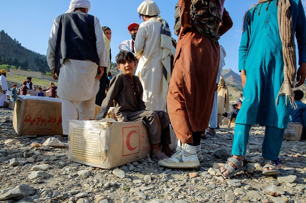 کشور افغانستان , جمعیت هلال احمر , زلزله , 
