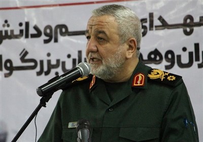  سردار جباری: عملیات طوفان الأقصی جان رژیم صهیونیستی را خواهد گرفت 