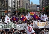 Thousands of Demonstrators Rally in Madrid against NATO Summit