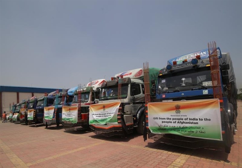 ارسال 3 هزار تن گندم اهدایی هند به افغانستان