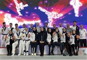 تکواندو قهرمانی آسیا| تاریخ‌سازی بانوان ایران با کسب عنوان قهرمانی/ از دست رفتن سکوی آسیایی مردان پس از 20 سال
