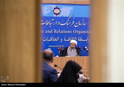 حجت الاسلام مهدی ایمانی پور رئیس سازمان فرهنگ و ارتباطات اسلامی در جلسه کمیته هماهنگی جام جهانی 2022 قطر