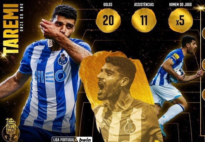 Mehdi Taremi in Liga Portugal ‘Team of the Year’