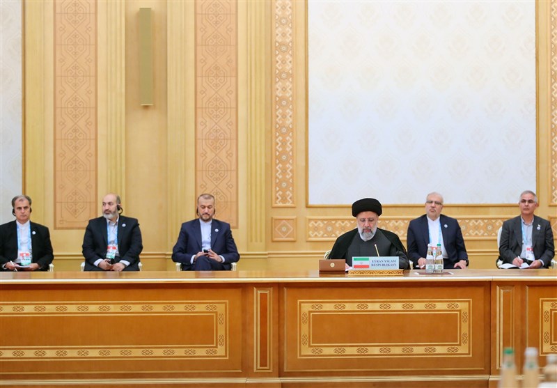 کلمة رئیس الجمهوریة خلال اجتماع القمة السادس لقادة الدول المطلة على بحر قزوین