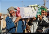 ورود پیکر 35 شهید تازه‌تفحص‌شده از مرز شلمچه