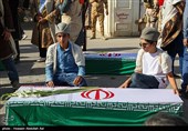 ورود پیکر 35 شهید تازه‌تفحص‌شده از مرز شلمچه