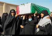 ورود پیکر 35 شهید تازه‌تفحص‌شده از مرز شلمچه