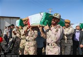 ورود پیکر 35 شهید تازه‌تفحص‌شده از مرز شلمچه