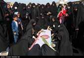 ورود پیکر 35 شهید تازه‌تفحص‌شده از مرز شلمچه