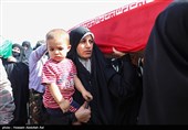 ورود پیکر 35 شهید تازه‌تفحص‌شده از مرز شلمچه