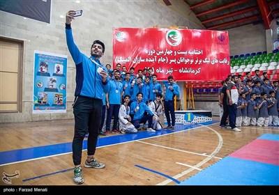 مسابقات تکواندو لیگ نوجوانان کشور در کرمانشاه