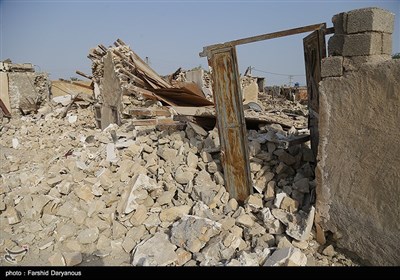صور جوية لزلزال محافظة هرمزجان جنوب إيران