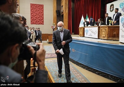 محمدباقر قالیباف رئیس مجلس در کنگره معلمان انقلاب اسلامی 