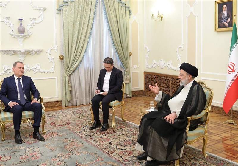 Ceyhun Bayramov İran Cumhurbaşkanı ile Görüştü
