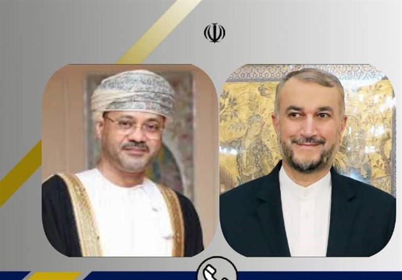 تبادل نظر تلفنی وزرای امور خارجه جمهوری اسلامی ایران و سلطنت عمان