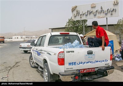 امداد رسانی و آواربردای در روستای سایه خوش - هرمزگان