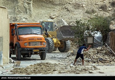 امداد رسانی و آواربردای در روستای سایه خوش - هرمزگان