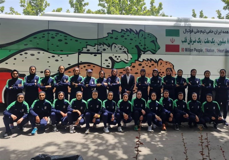 Team Melli Banovan Departs for 2022 CAFA Championship