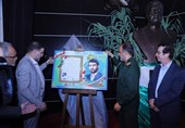 یادمان شهید حسین مولوی از شهدا دفاع مقدس در قم رونمایی شد
