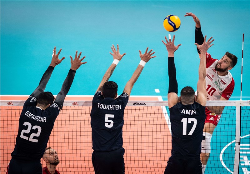 Iran Earns Hard Fought Win over Poland: 2022 VNL