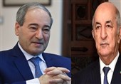 جزئیات نشست وزیر خارجه سوریه و رئیس جمهور الجزایر