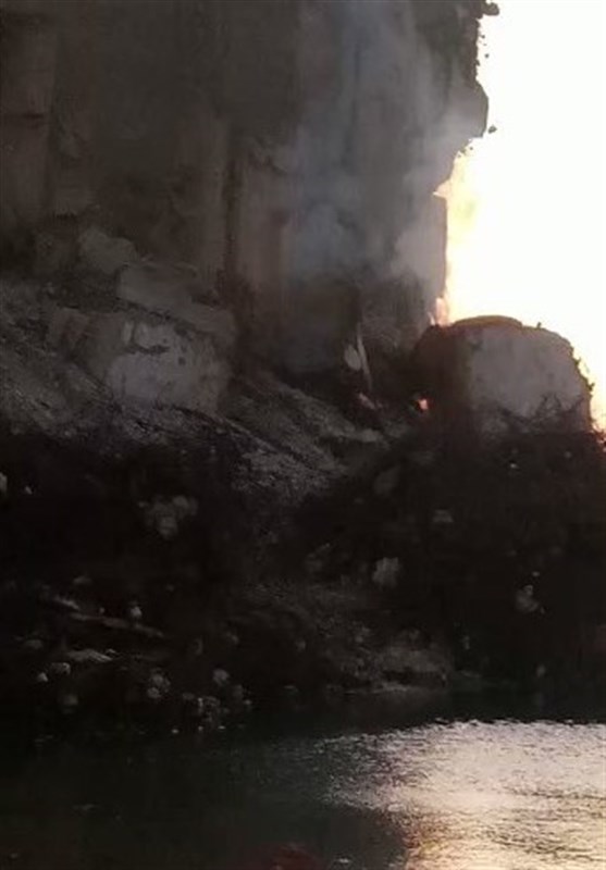آتش سوزی در بقایای سیلوی بندر بیروت