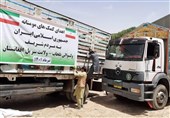 کمک‌های انسان‌دوستانه ایران بین آوارگان بلخاب توزیع شد +عکس و فیلم