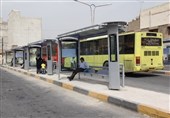مسیر تردد 5 خط اتوبوسرانی کرمانشاه به‌دلیل بسته شدن خیابان مدرس تغییر کرد