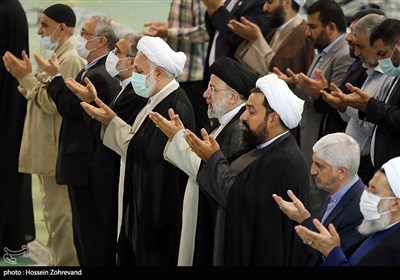 Tahran&apos;da Kurban Bayramı namazı görüntüleri