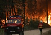 Firefighters Scramble to Put Out Flames in Heatwave-Hit Portugal, Spain