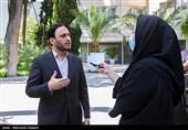 علی بهادری جهرمی سخنگو و دبیر هیئت دولت در حاشیه جلسه هیئت دولت