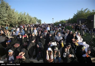 بازسازی واقعه غدیرخم در باغ موزه دفاع مقدس همدان