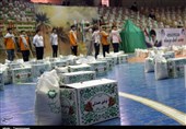 توزیع بسته‌های معیشتی سپاه به مناسبت شب یلدا