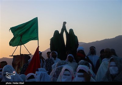  آیین باشکوه بازسازی واقعه غدیر در "ده‌زیار" کرمان به روایت تصویر 