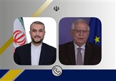 بورل در گفتگو با امیرعبداللهیان: قصد دخالت در امور داخلی ایران را نداریم